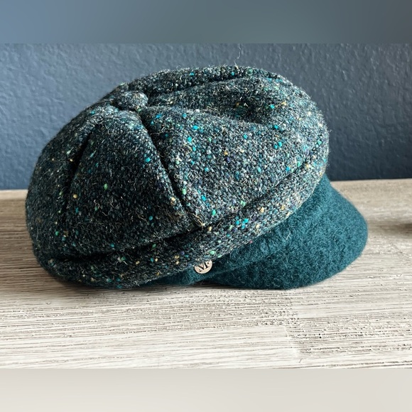 Stylish Green 100% Virgin Wool Women\'s Cap main image 8